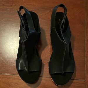 Size 8 Jolimall Women’s Elegant Black Women's Sandals
